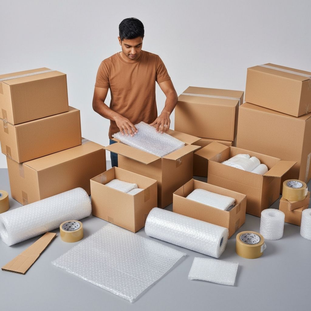 Упаковка вещей