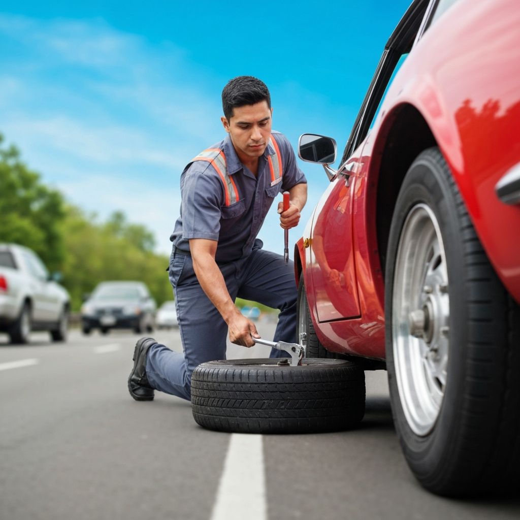 Замена колеса